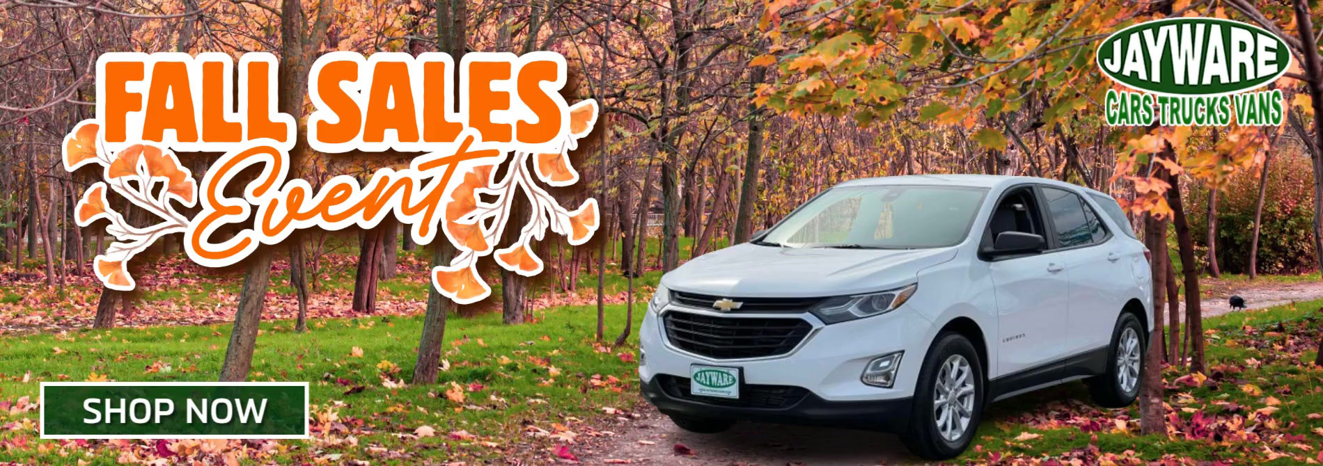 Fall sales event
